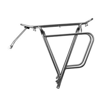 Rear Bike Rack Riding Bracket Road Bike Panniers Practical Replacement Gray