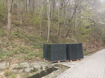 Противоскользящий резиновый коврик ПВХ для гаража, защита входа 120 х 80 см.