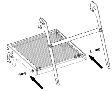 Стальная ступень, универсальная платформа для лестницы DRABEST