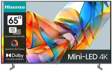 Hisense 65U6KQ 65-дюймовый 4K UHD LED-телевизор, черный