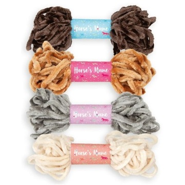 Miss Melody DIY Konie Zestaw Kreatywny do ozdabiania grzywy