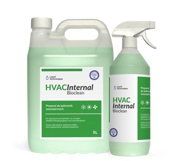 HVAC Internal Bioclean Дезинфицирующее средство для КОНДИЦИОНИРОВАНИЯ ВОЗДУХА и вентиляции 1л