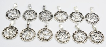 Кулон-кулон Знак Зодиака ДЕВА восковая веревка