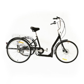 26-ДЮЙМОВЫЙ РЕАБИЛИТАЦИОННЫЙ ТРЕХКОЛЕСНЫЙ ВЕЛОСИПЕД С КОРЗИНОЙ