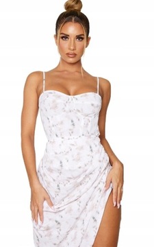 PRETTYLITTLETHING GORSETOWY TOP XXS