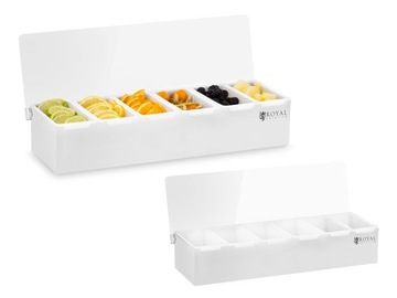 POJEMNIK BARMAŃSKI DO PRZYPRAW STAL NIERDZEWNA