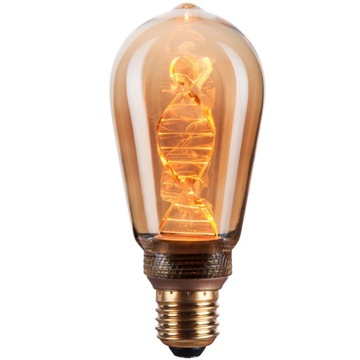 Żarówka dekoracyjna Vintage Led ST64 E27 3,5W 130lm 1800K Goldlux/Polux