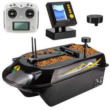 GPS BAIT BOAT 600M Большая грузоподъемность 8 кг с эхолотом