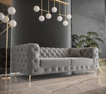 Sofa Boston Chesterfield Luksusowa Pikowa VeroLux