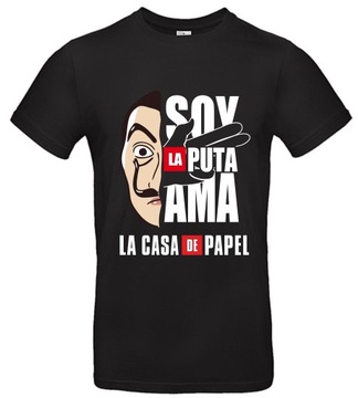 Koszulka DOM Z PAPIERU La Casa De Papel S LC01MB