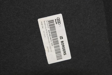 Podłoga wykładzina bagażnika Audi A4 B9 8W