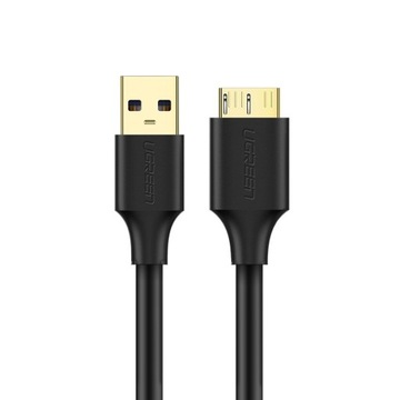UGREEN KABEL DO DYSKU USB-A - Micro USB-B 3.0 5GBPS 2,1A PRZEWÓD 2M