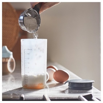 Шейкер ИКЕА СТАНДАРТМОТТ, с маркировкой, мерный стакан 500 мл