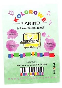 KOLOROWE PIANINO 2. PIOSENKI DLA DZIECI MAJA DUS..