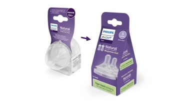 AVENT ОТЗЫВЧИВАЯ СОСКА НАТУРАЛЬНАЯ 6М+ 2 ШТ.
