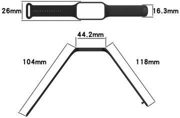 РЕМЕНЬ ДЛЯ XIAOMI REDMI SMART BAND 2 / MI BAND 8 ACTIVE | ЦВЕТА