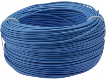 Kabel przewód linka giętki LGY 1mm2 niebieski 100m
