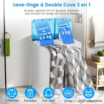 Отдельностоящая стиральная машина FP10366DE-BL