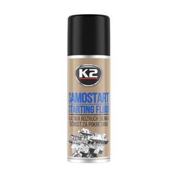 Starter Ułatwia rozruch K2 Samostart silnika 400ml / Alkotest w zestawie !