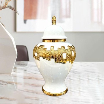 Фарфоровая банка для имбиря Керамическая ваза для цветов Держатель для растений Нежный универсальный M