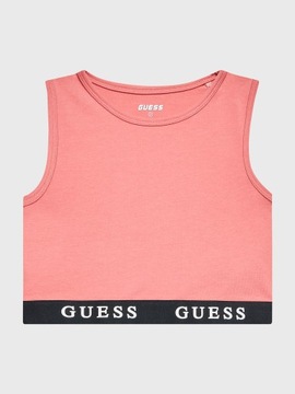 GUESS Топ J2YI34 KABR0 Розовый приталенный крой