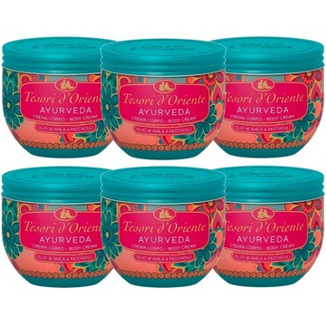 Krem do ciała nawilżający TESORI D'ORIENTE Ayurveda 6x 300 ml