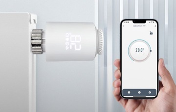 Умная термостатическая головка Avatto Zigbee 3.0 TUYA Радиатор