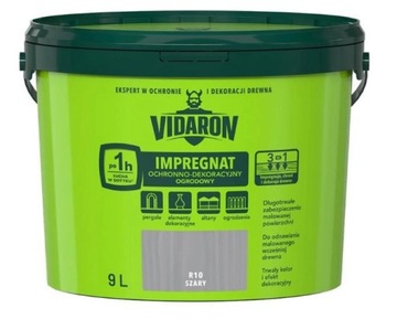 Impregnat ogrodowy SZARY 9L Vidaron
