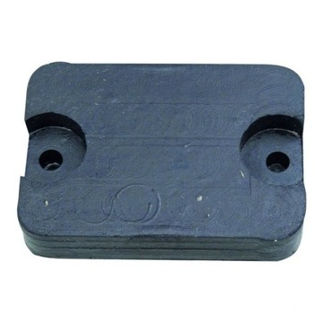 Бампер прицепа резиновый 95х65х20 7032010020