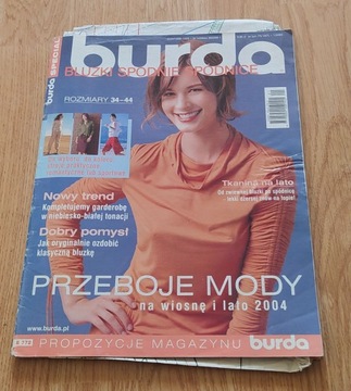 Burda special bluzki spodnie spódnice 1/2004