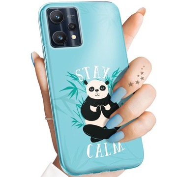 ETUI DO REALME 9 PRO WZORY PANDA BAMBUS PANDY OBUDOWA POKROWIEC CASE