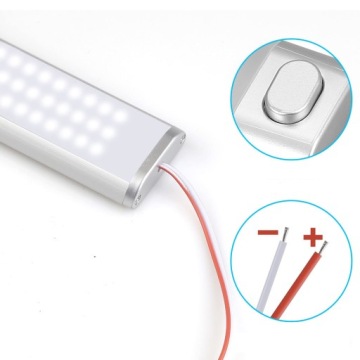 МОЩНАЯ ЛАМПА 168 LED 12В КАБИНА ДЛЯ ПРИЦЕПОВ-ДАВЕЛИКОВ 2 шт. 16Вт 39см