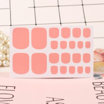 Nail Decor Наклейки для ногтей на ногах, 12 листов