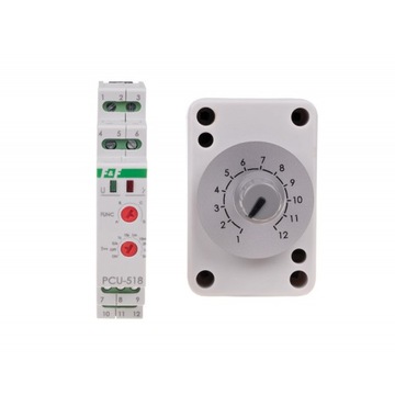 Przekaźnik czasowy PCU-518 DUO F&F