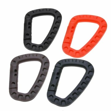 ВЫЖИВАТЕЛЬНЫЙ ОРАНЖЕВЫЙ ПЛАСТИКОВЫЙ КАРАБИН