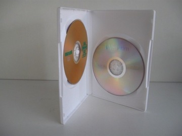 DVD-боксы x2 для дисков диаметром 14 мм стандарт WHITE 100