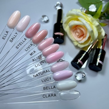 РЕЗИНОВАЯ БАЗА DIVINE NAILS PRO 10 МЛ CLARA