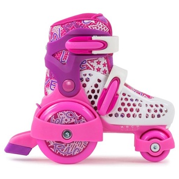 Wrotki dla dzieci rolki SFR Stomper start Pink M