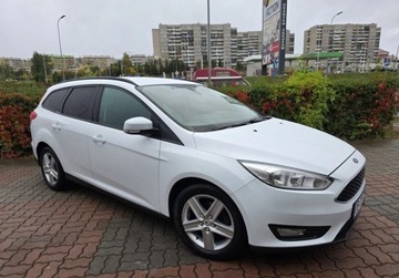 Ford Focus III Kombi Facelifting 1.5 TDCi 120KM 2015 Ford Focus Wzorowy Super Stan Navi - Tempomat - Zarejestrowany, zdjęcie 3
