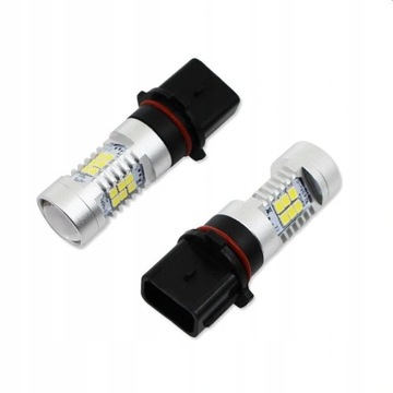 ŻARÓWKA LED P13W 10-30V 21SMD 2835 6000K DZIENNE DRL