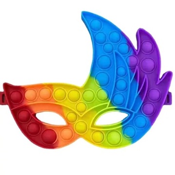 POPIT MASKA PUSH BUBLE ZABAWKA ANTYSTRESOWA SENSORYCZNA DLA DZIECI