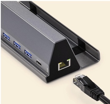 HUB USB-C do Lenovo LEGION GO / ASUS ROG ALLY HDMI 4k 60Hz USB 3.0 PD