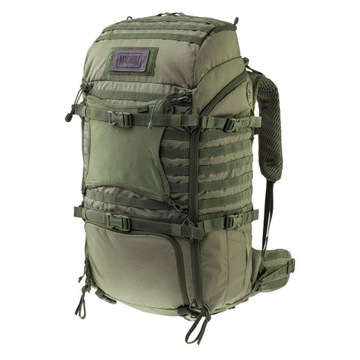 MAGNUM Plecak Multitask 55L - Combat Green Pokrowiec, System Nośny