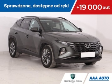 Hyundai Tucson IV SUV 1.6 T-GDI 48V 150KM 2022 Hyundai Tucson 1.6 T-GDI 48V MHEV, Salon Polska