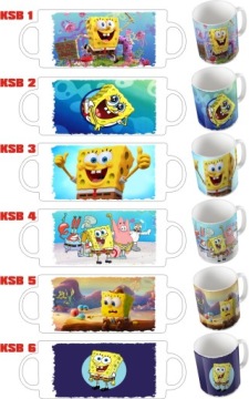 НАБОР КРУЖКИ И ПОДУШКИ ГУБКИ БОБА + ИМЯ