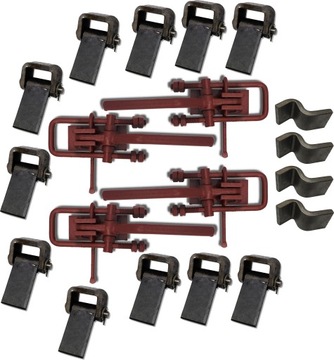 SOLIDNE SPINACZE ZAWIASY BURT DO PRZYCZEP D35 D47