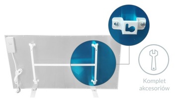 ИК ИНФРАКРАСНЫЙ ОБОГРЕВАТЕЛЬ 760ВТ С ДИСТАНЦИОННЫМ УПРАВЛЕНИЕМ WiFi
