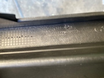 EDGE MK2 II DESKA KRYT POUZDRO POD NÁRAZNÍK SPOILER SPODEK