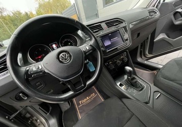 Volkswagen Tiguan II SUV 2.0 TDI 150KM 2017 Volkswagen Tiguan 2.0 TDI 150KM DSG NAVI bezwypadkowy kamera, zdjęcie 17