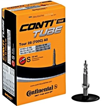 CONTINENTAL TOUR BOX 700x35C Внутренняя камера PRESTA 700x40C